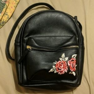 Embroidered backpack